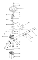 Page B Diagram and Parts List for 12A-979L401 1999 Yard Man Lawn Mower